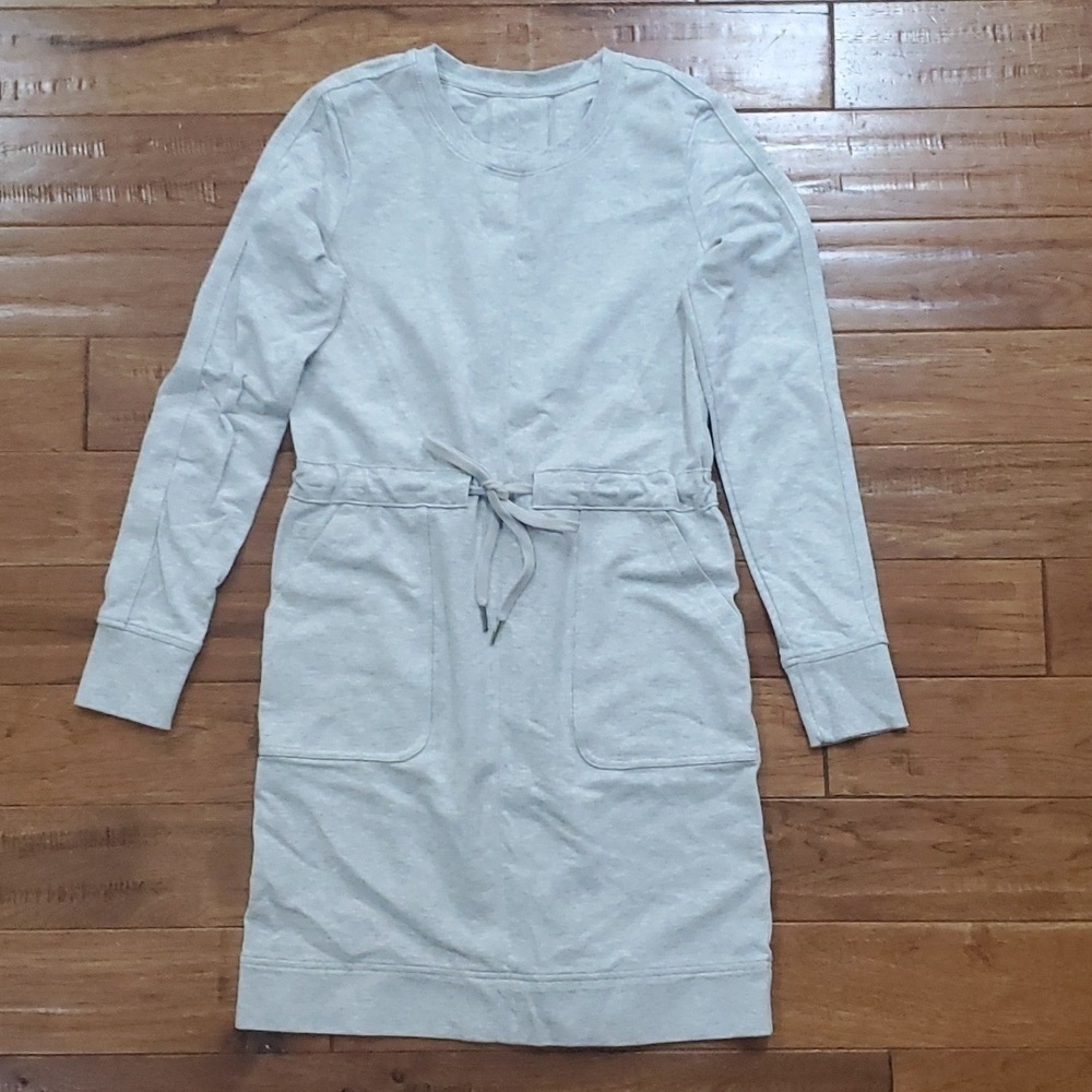 Athleta Farallon Heather long sleeve sweater dress